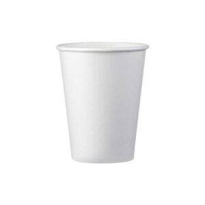 Pappbecher 12oz-90mm SW Weiß