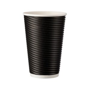 Pappbecher 16oz RW Schwarz