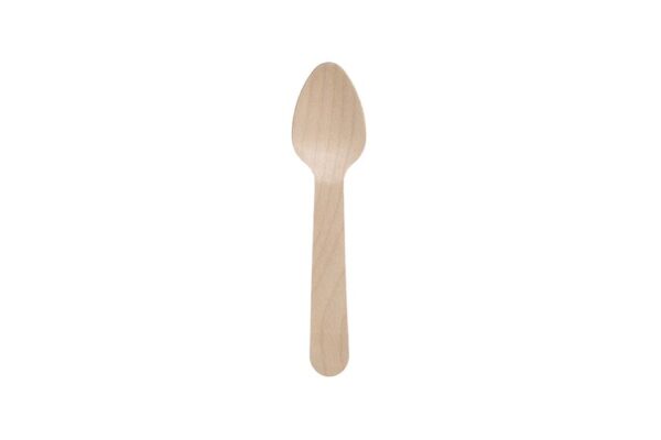 Holzlöffel oval 11CM, gewachst - FSC 100% W16.3