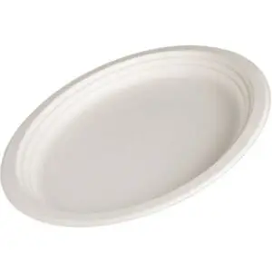 BIO SUGARCANE OVAL PLATTE PF 32X25CM 10X50Stk.