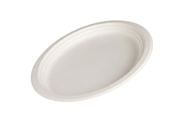 BIO SUGARCANE OVAL PLATTE PF 32X25CM 10X50Stk.