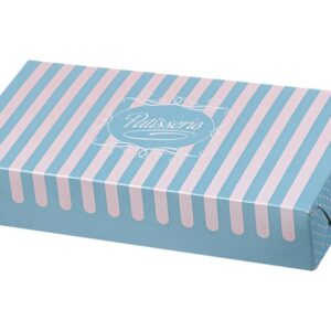 GEBÄCKKASTEN 25x19x4,5cm ALUMINIUM PATISSERIE NEUES DESIGN 10KG
