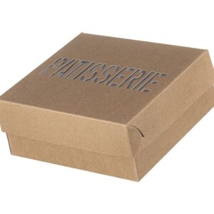 KUCHENBOX K8 HAUSTIERBESCHICHTETES FENSTER KRAFT KONDITOREI DESIGN 10KG