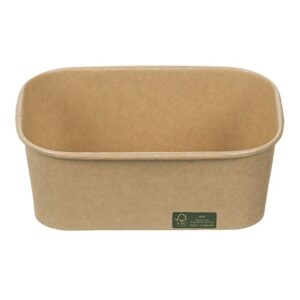 Kraftpapier-Box 750ml (17,3x12,3x5,7) - FSC MIX P6.7