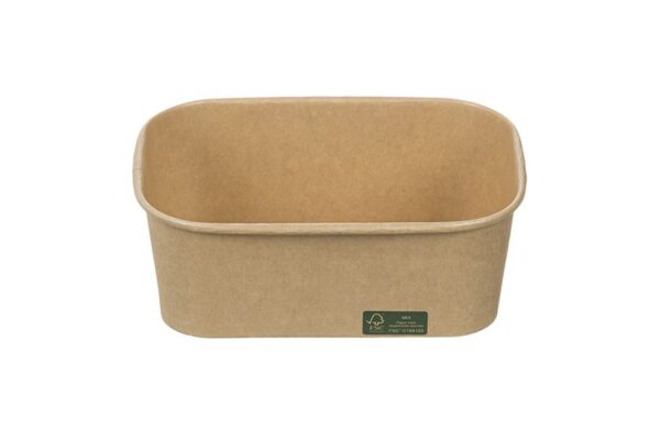 Kraftpapier-Box 750ml (17,3x12,3x5,7) - FSC MIX P6.7